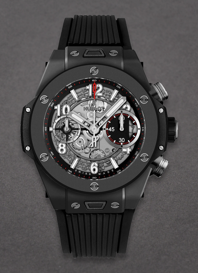 Hublot Big Bang UNICO Chronograph in Black Ceramic