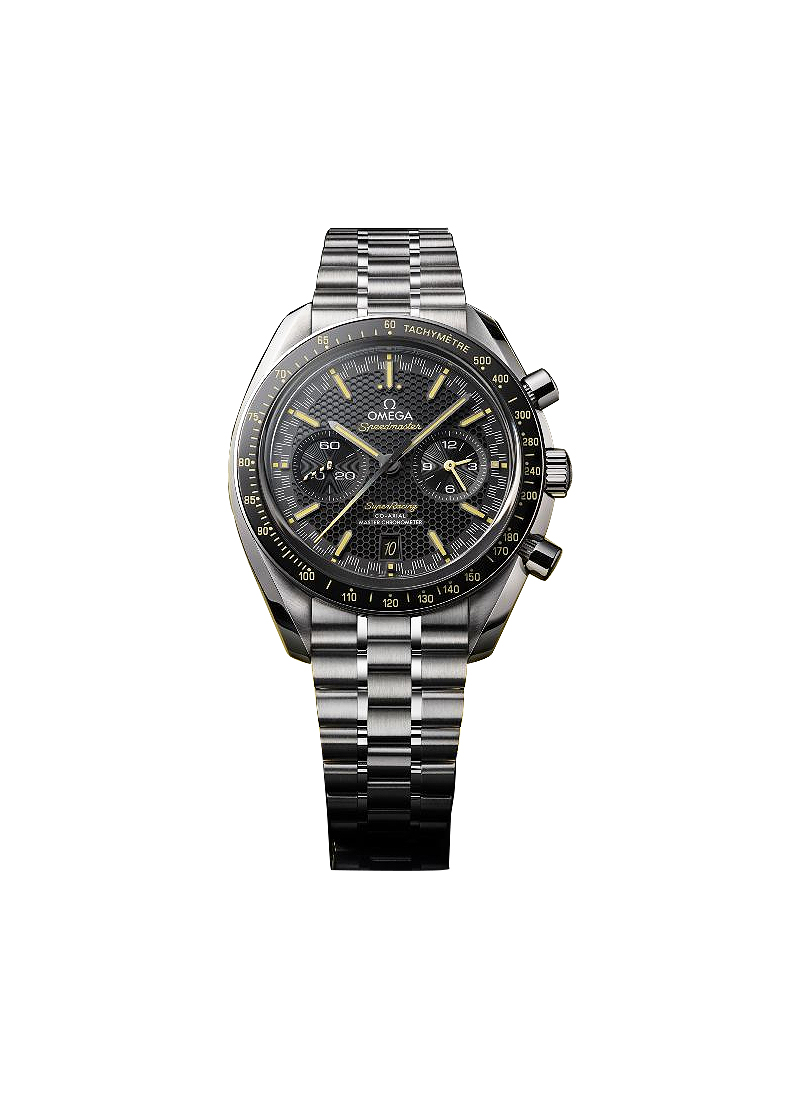 Omega Speedmaster Racing Master Co-Axial 44.25mm in Steel with Black Ceramic Bezel
