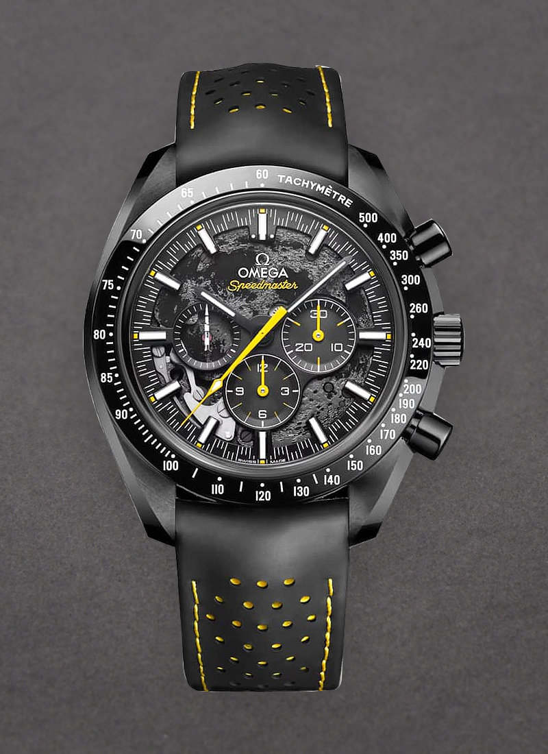 Omega Speedmaster Apollo 8 Dark Side of The Moon 44..25mm in Black Ceramic