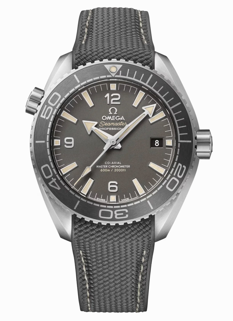 Omega Seamaster Planet Ocean 600m 43.5mm Automatic in Steel with Grey Bezel
