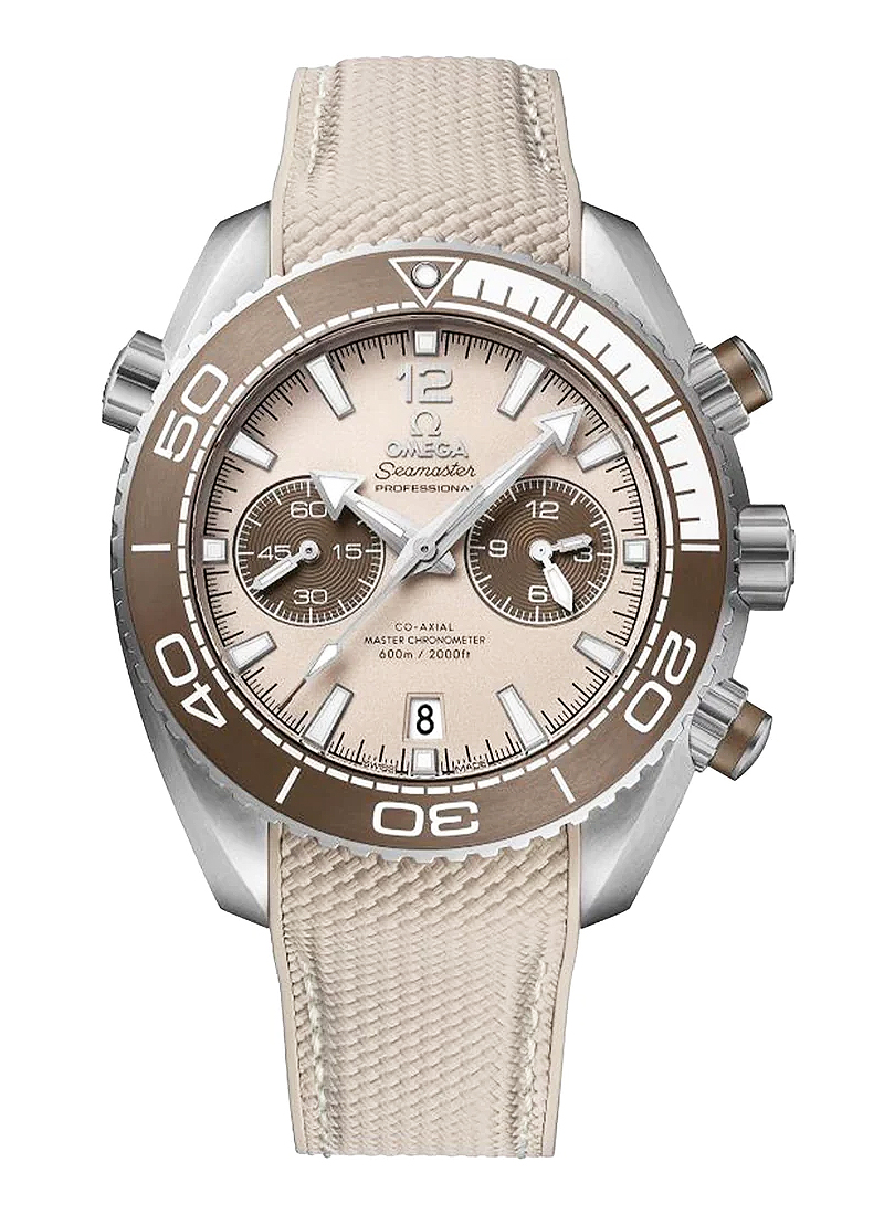 Omega Planet Ocean Chronograph  45.5mm Automatic in Steel with Brown Bezel