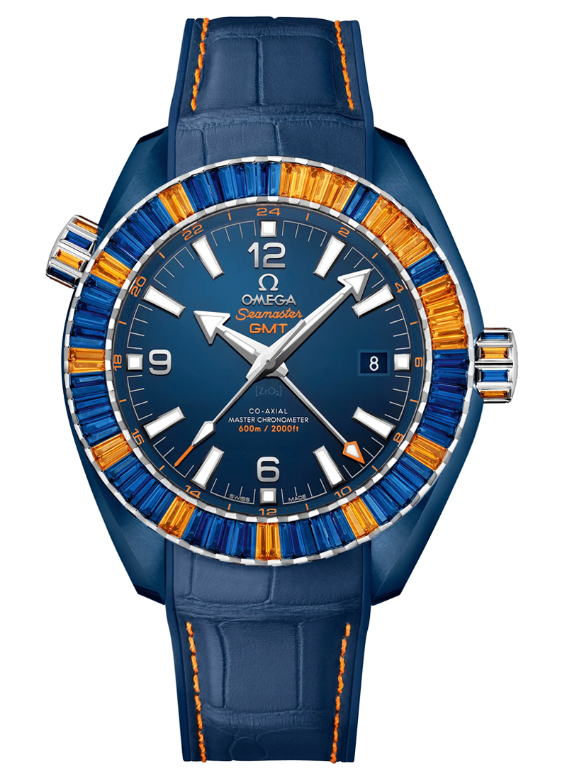 Omega Planet Ocean Chronograph  45.5mm Automatic in Blue Ceramic with Sapphire Bezel