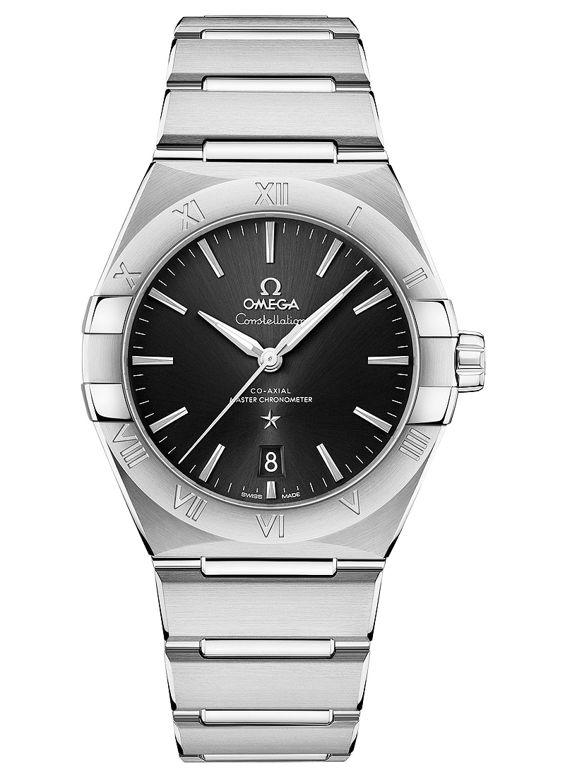 Omega Constellation Co-Axial 39mm Automatic in Steel