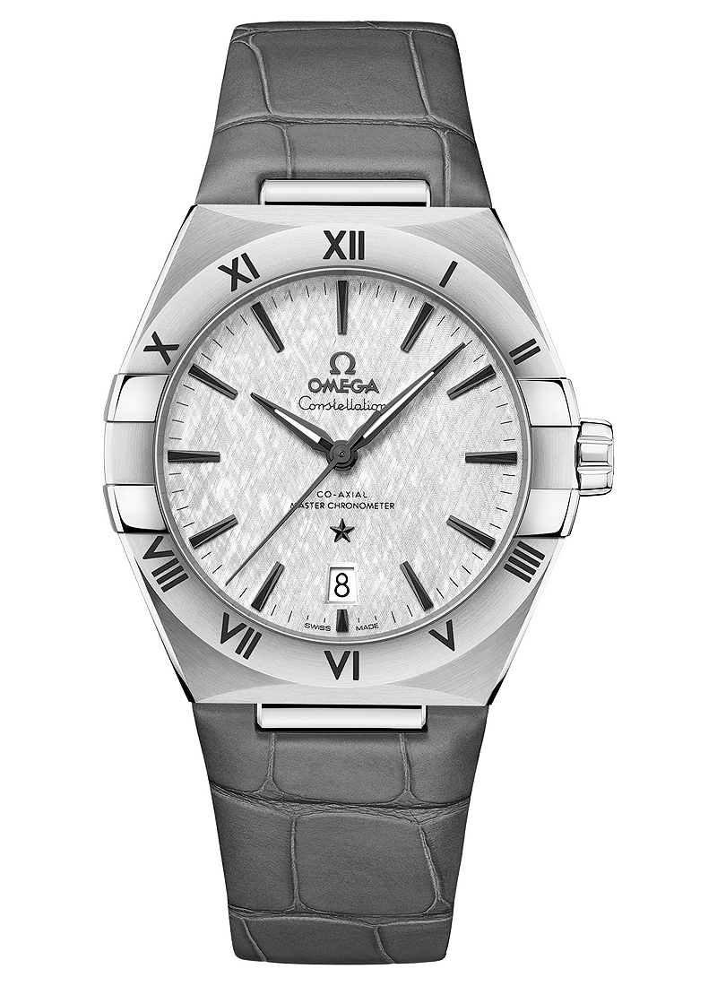Omega Constellation Co-Axial 39mm Automatic in Steel