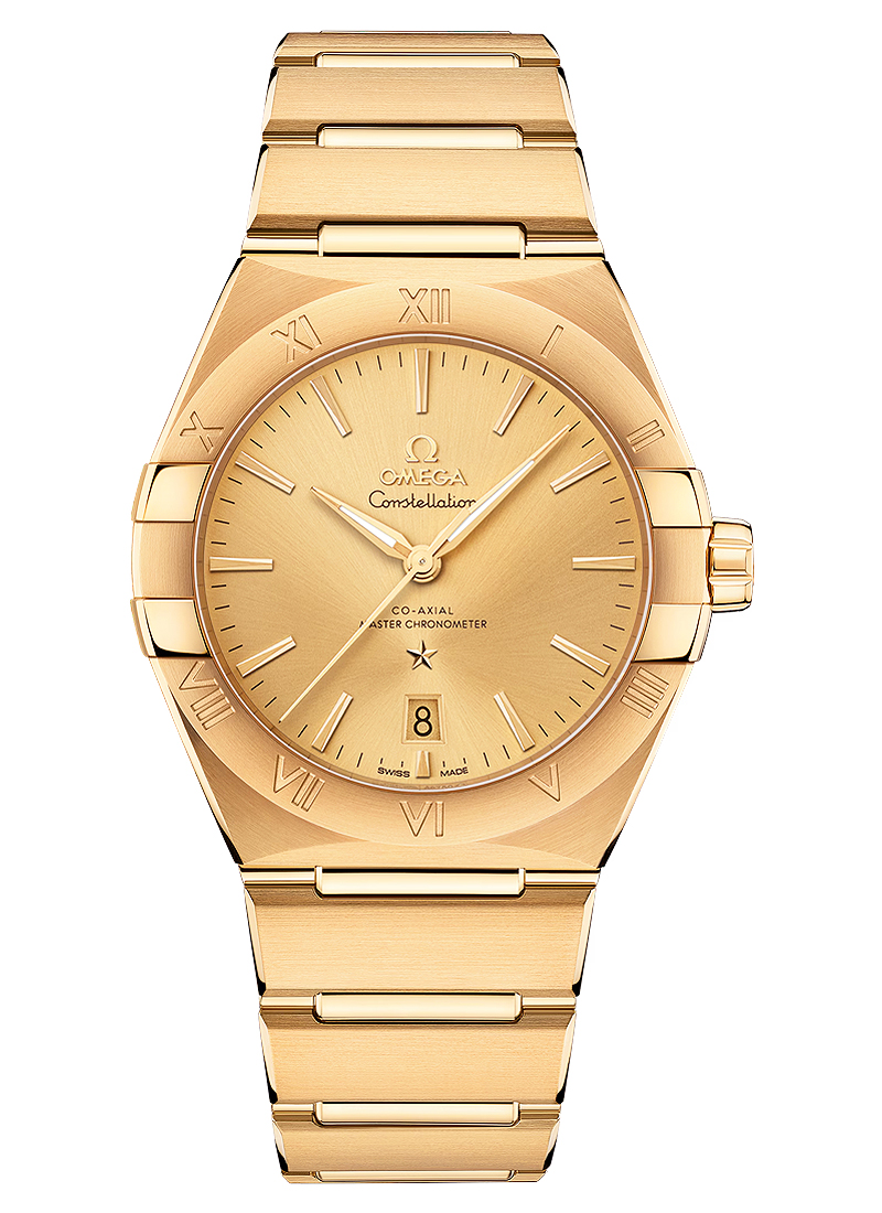 Omega Constellation Co-Axial 39mm Automatic in Yellow Gold 
