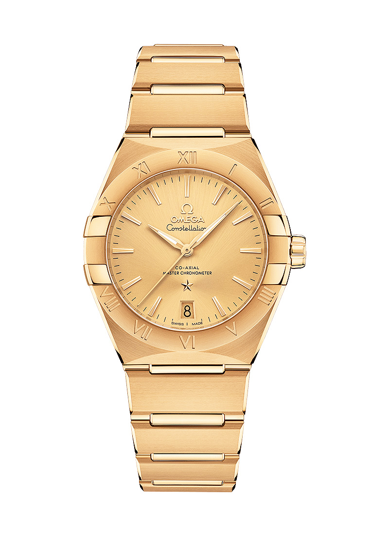 Omega Constellation Co-Axial 36mm Automatic in Yellow Gold