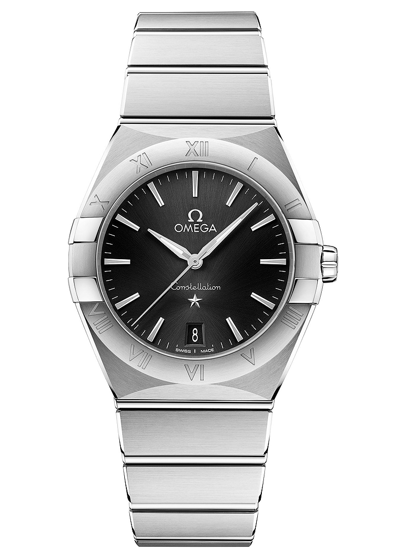 Omega Constellation Co-Axial 36mm Quartz in Steel