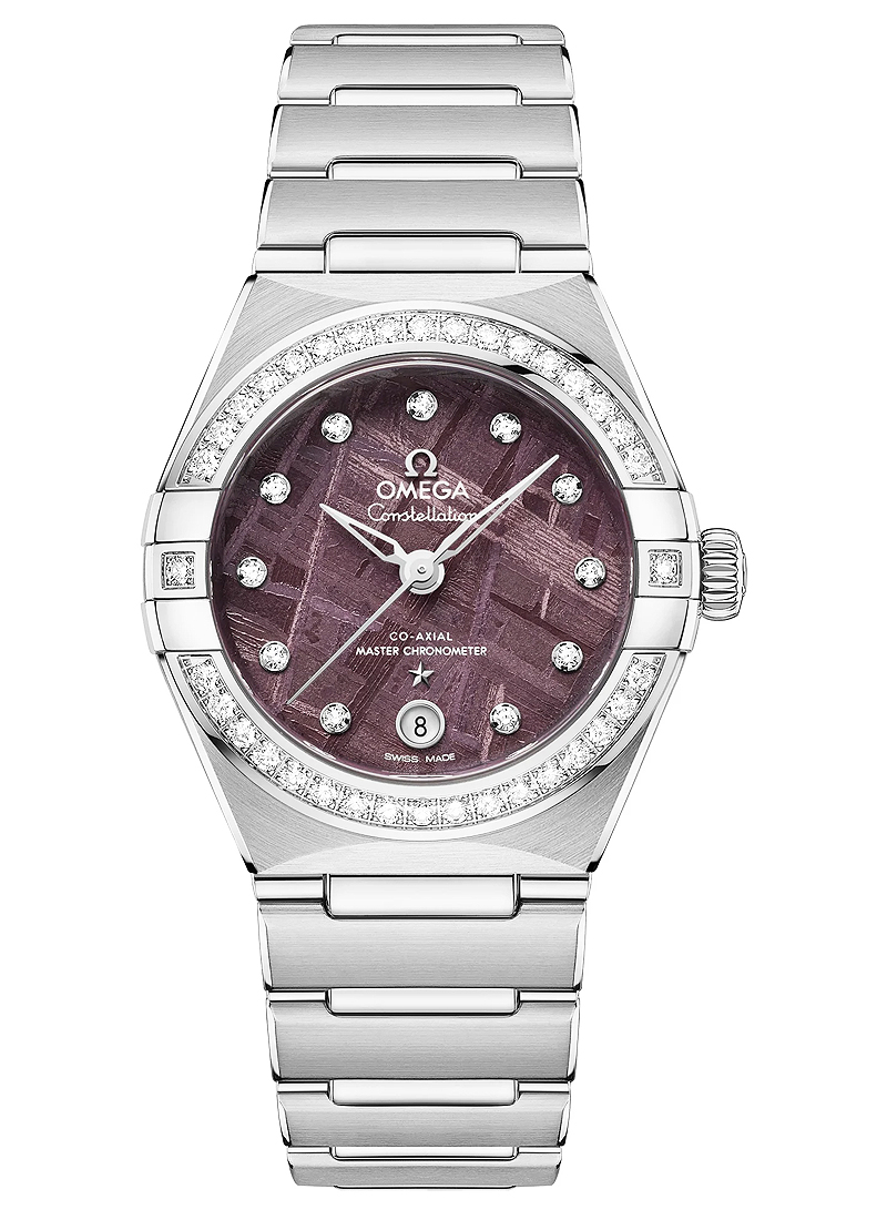 Omega Constellation 39mm Automatic in Steel with Diamond Bezel