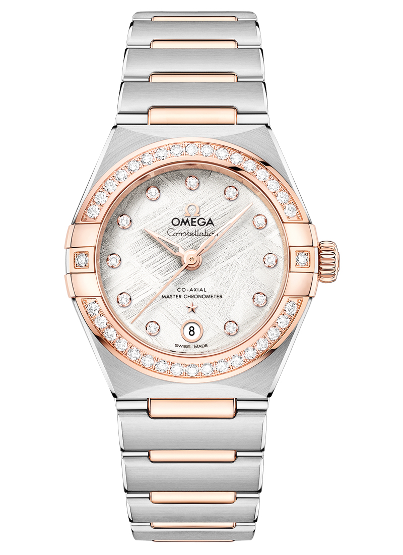 Omega Constellation 29mm Automatic in Steel with RG Diamond Bezel