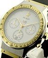 2-Tone  Classic Chronograph Steel with Yellow Gold Bezel and Lugs