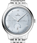 De Ville Prestige Automatic in  Steel on Steel Bracelet with Light Blue Dial