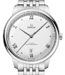 De Ville Prestige Automatic in  Steel on Steel Bracelet with Silver Dial