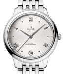 De Ville Prestige Automatic in Steel on Steel Bracelet with Silver Dial