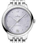 De Ville Prestige Automatic in Steel on Steel Bracelet with Blue Dial