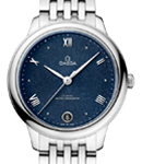 De Ville Prestige Automatic in Steel on Steel Bracelet with Blue Dial