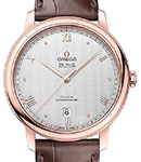 De Ville 25th Anniversary Prestige 39.5mm in Steel with Yellow Gold Bezel on Steel and Yellow Gold Bracelet with Silver Dial