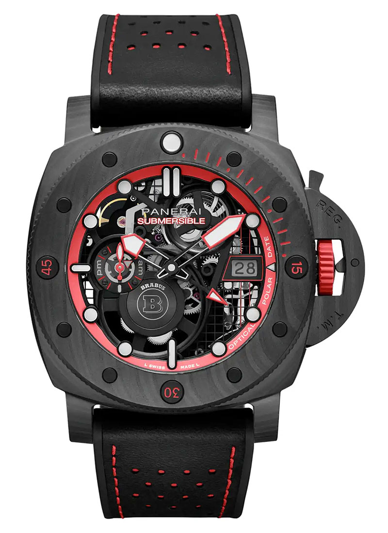 Panerai PAM 12835- Submersible S Brabus Experience edition in Carbotech