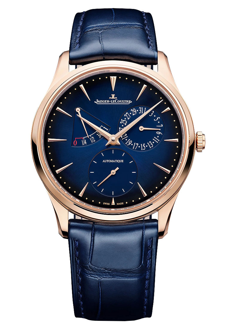 Jaeger - LeCoultre Master Ultra Thin Power Reserve  in Rose Gold