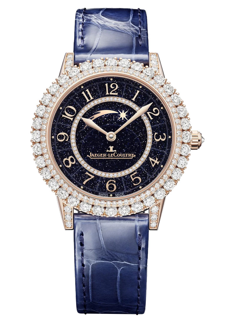 Jaeger - LeCoultre Rendez-Vous Dazzling Shooting Star in Rose Gold with Diamond Bezel