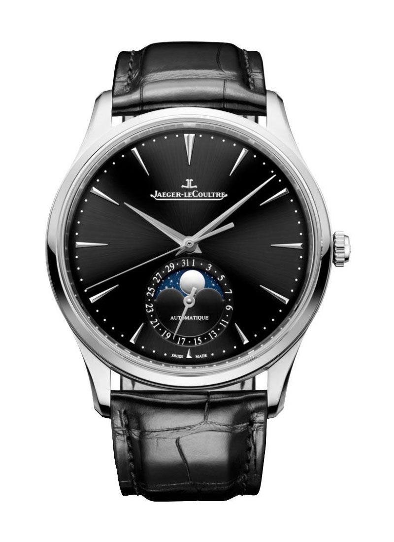 Jaeger - LeCoultre Master Ultra Thin Moon Automatic in Steel