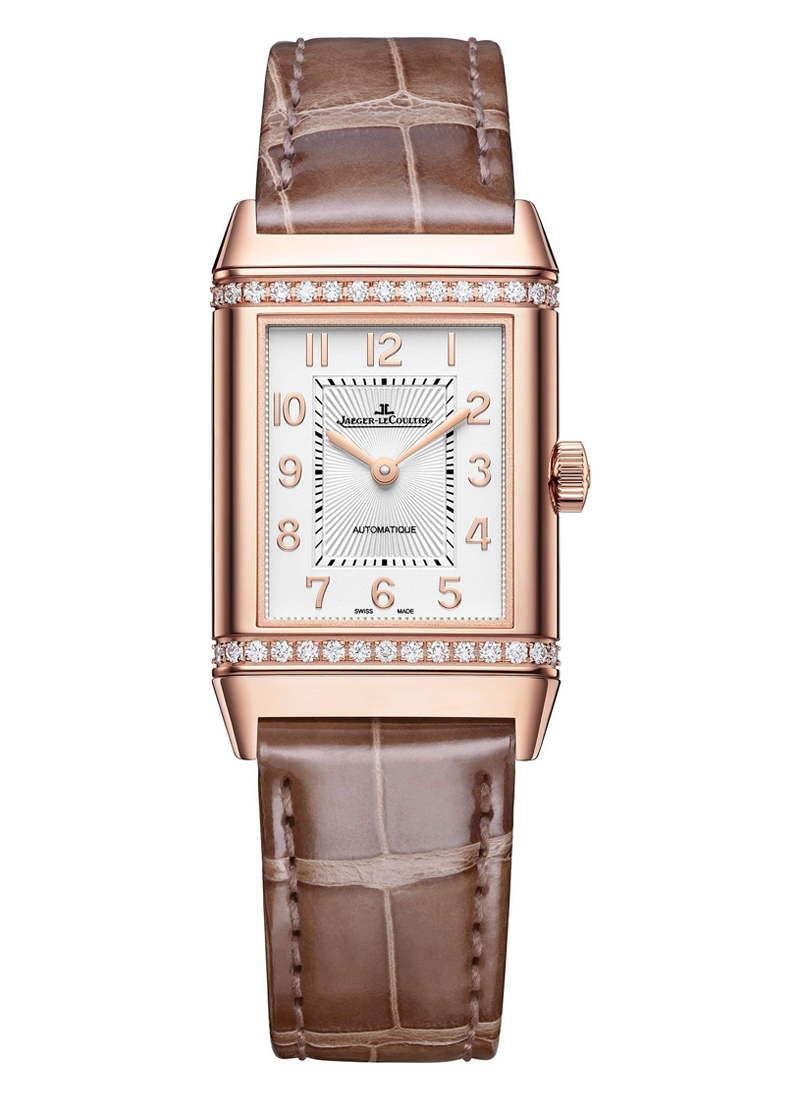 Jaeger - LeCoultre Reverso Classic Duetto in Rose Gold with Diamonds