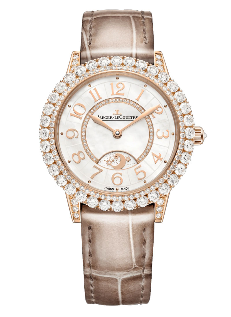 Jaeger - LeCoultre Rendez-Vous Night & Day in Rose Gold with Diamond Bezel