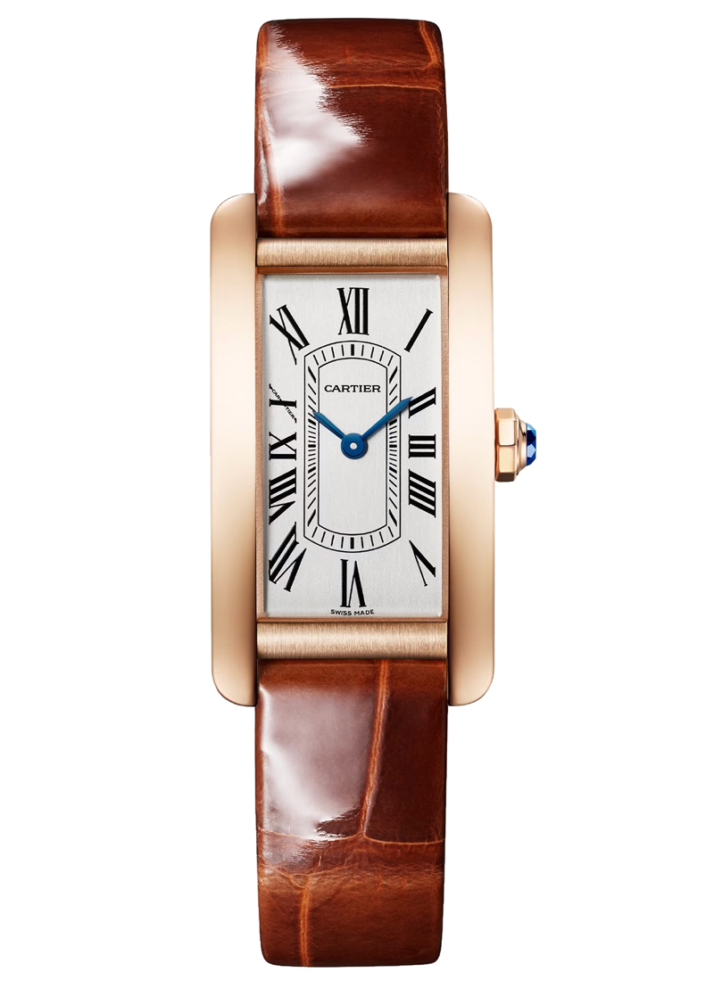 Cartier Tank Americaine 34.4mm in Rose Gold