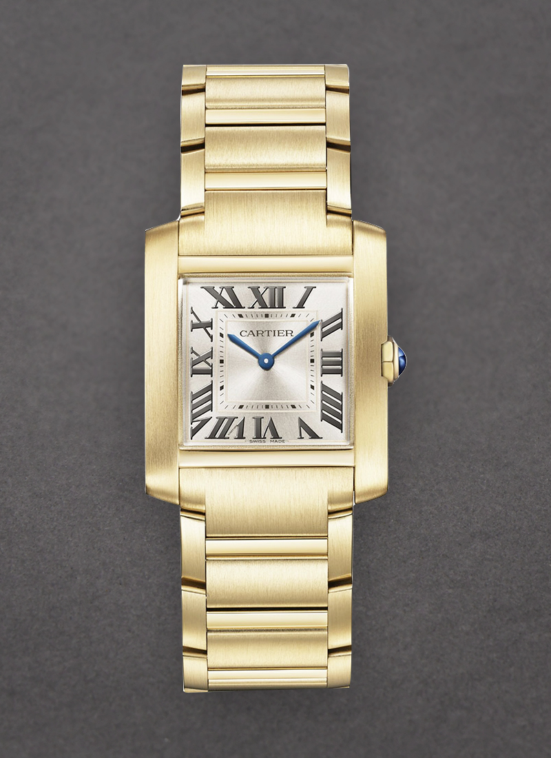 Cartier Tank Francaise Medium Quartz in Yellow Gold