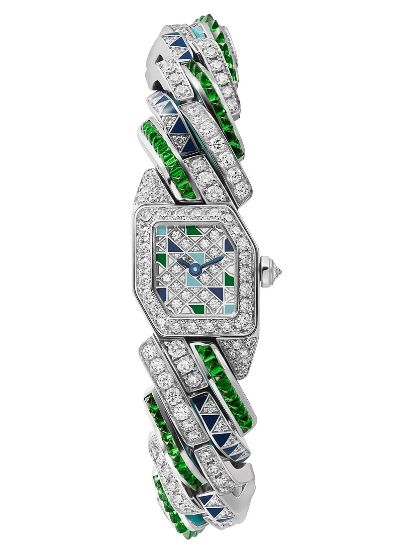 Cartier Maillon de Cartier in White Gold with Diamond Bezel