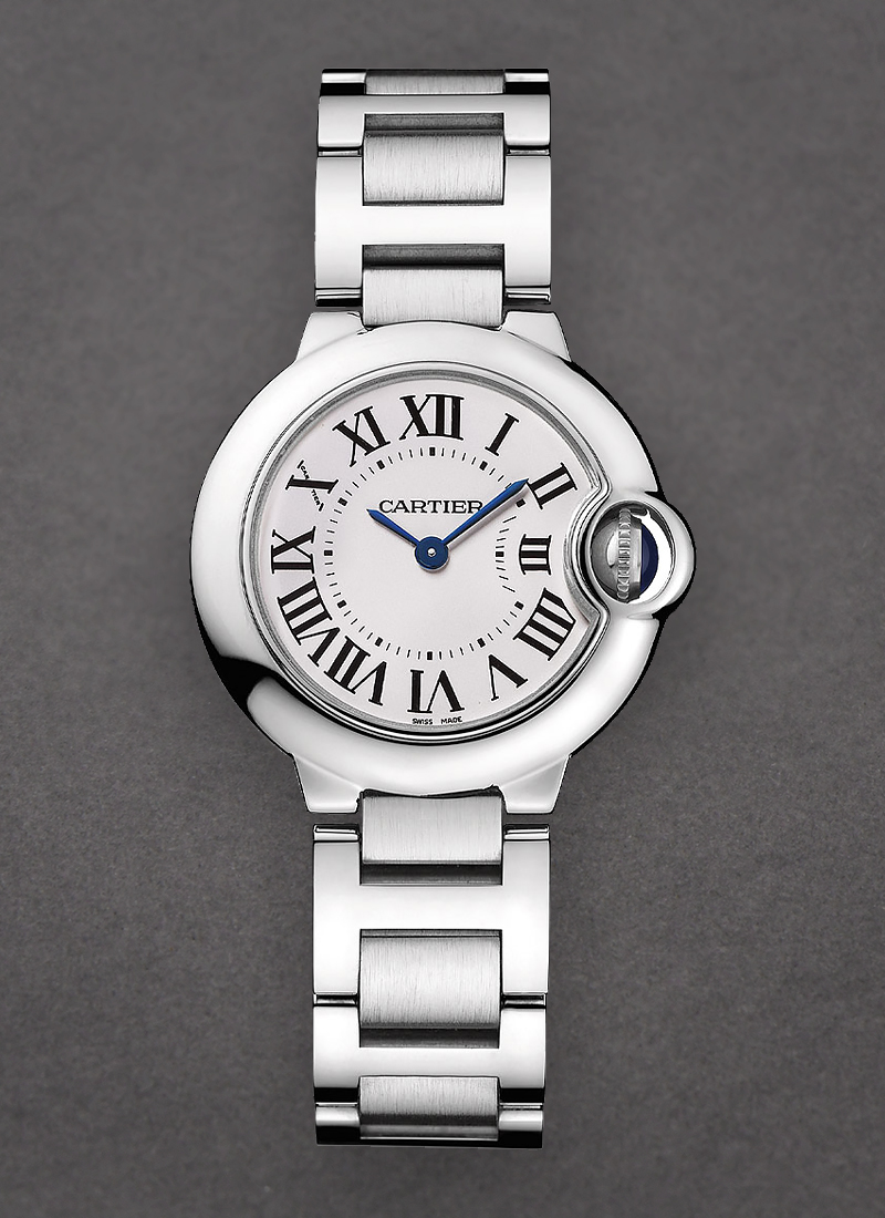 Cartier Ballon Bleu Ladies 28mm in Steel 