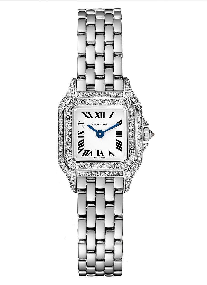 Cartier Cartier Panther De Mini Size in White Gold with Diamond Bezel