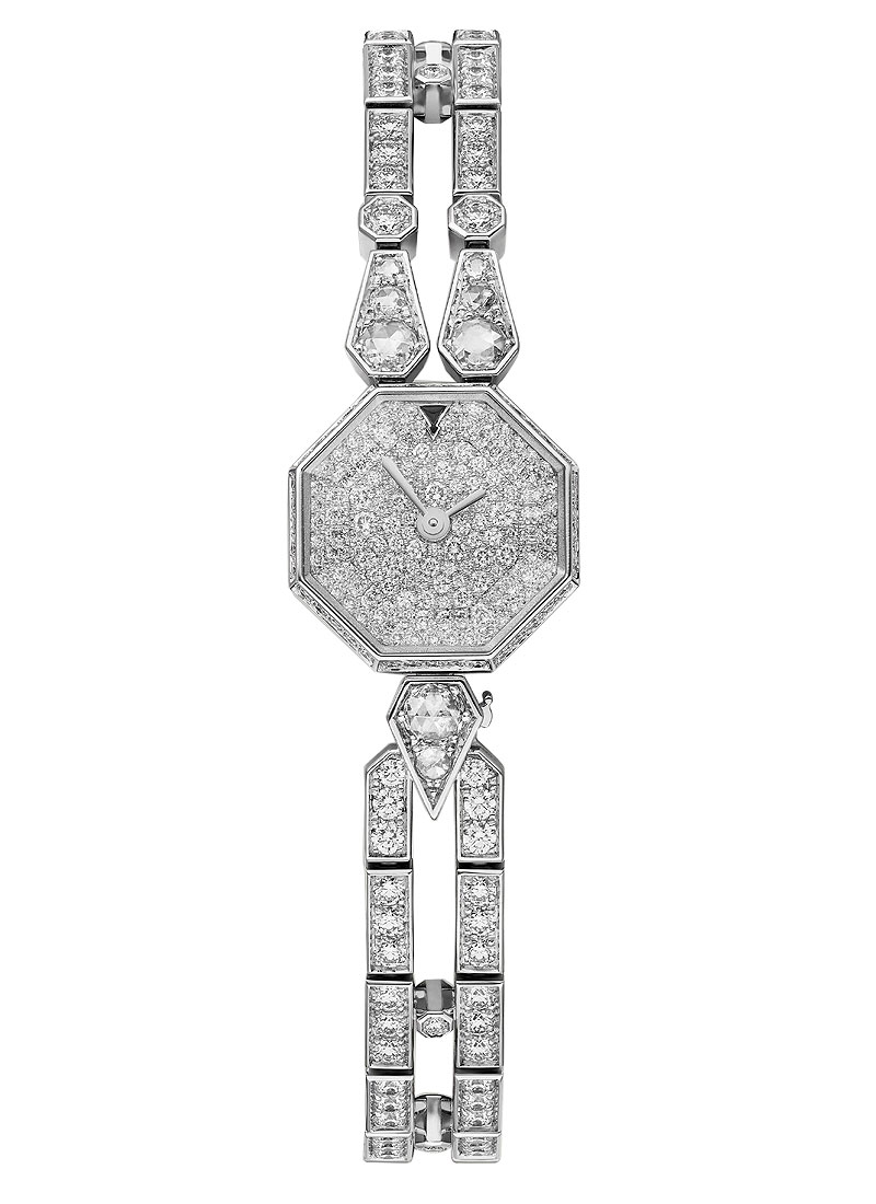 Cartier Fine Jewelry in White Gold with Diamond Bezel