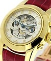 Lady's Collection - Skeleton Chronograph Yellow Gold on Strap
