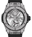 Big Bang Tourbillon Automatic in Carbon Fiber on Black Fabric Strap with Sapphire Dial