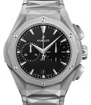 Classic Fusion Chronograph Orlinski 41mm in Titanium on Titanium Bracelet with Black Dial
