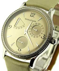 Master Reserve de Marche with Diamond Case Steel on Strap with Silver Dial