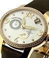  Rose Gold Cat's Eye with Factory Diamond Case Mother of Pearl Diamond Dial