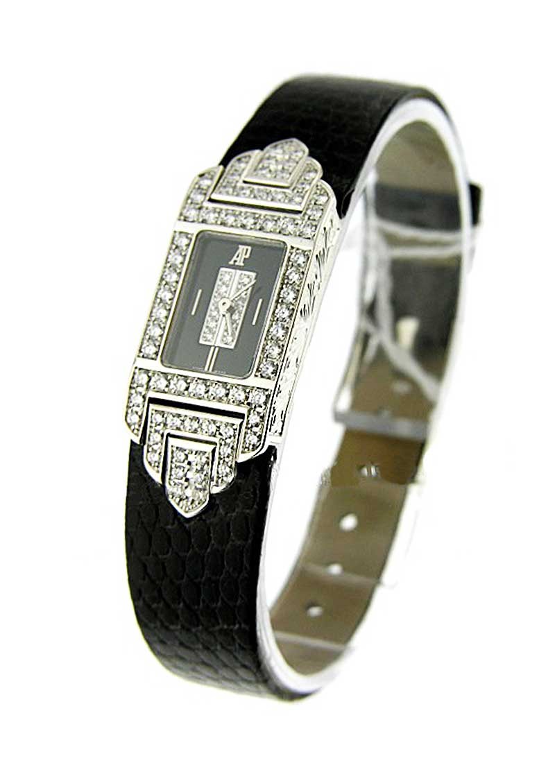 Audemars Piguet Charleston Diamond Mother of Pearl Dial White Gold Ladies  Watch 67025BC.ZZ.1068BC.02 WNJ6YA - Beverly Hills Watch Company