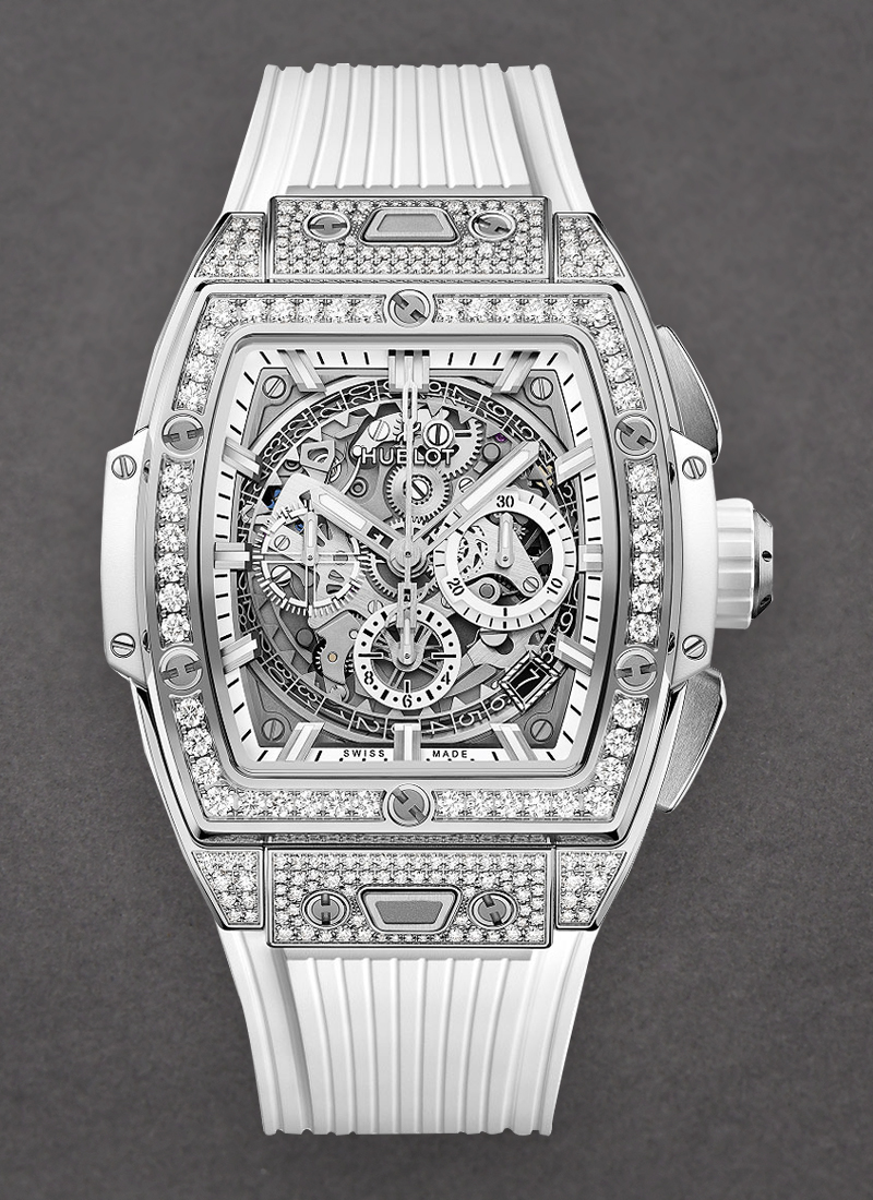 Hublot Spirit of Big Bang in Titanium with Pave Diamond Case