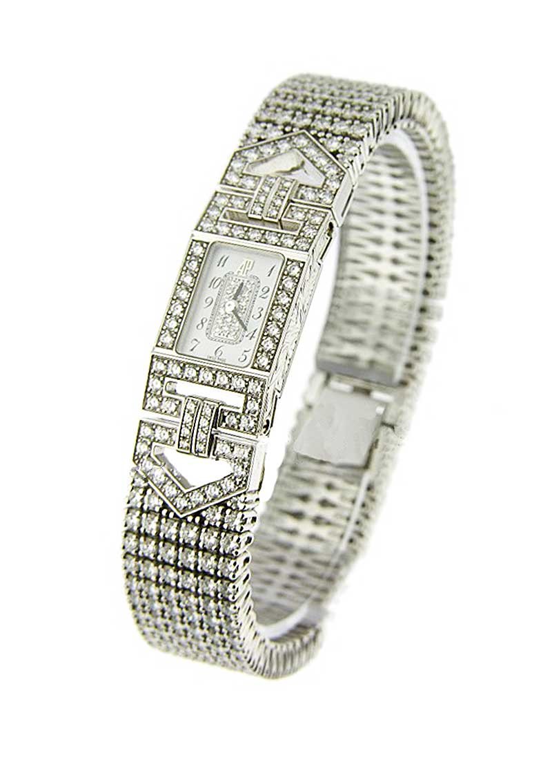 Audemars Piguet Charleston - Full Pave Diamond Bracelet
