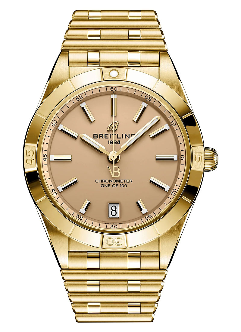 Breitling Chronomat Automatic 36mm Victoria Beckham in Yellow Gold