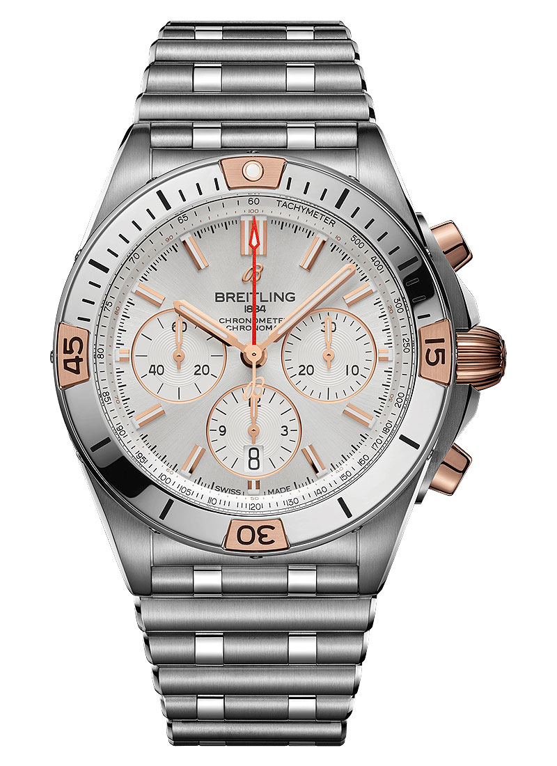 Breitling Chronomat B01 42mm  in Steel with Rose Gold