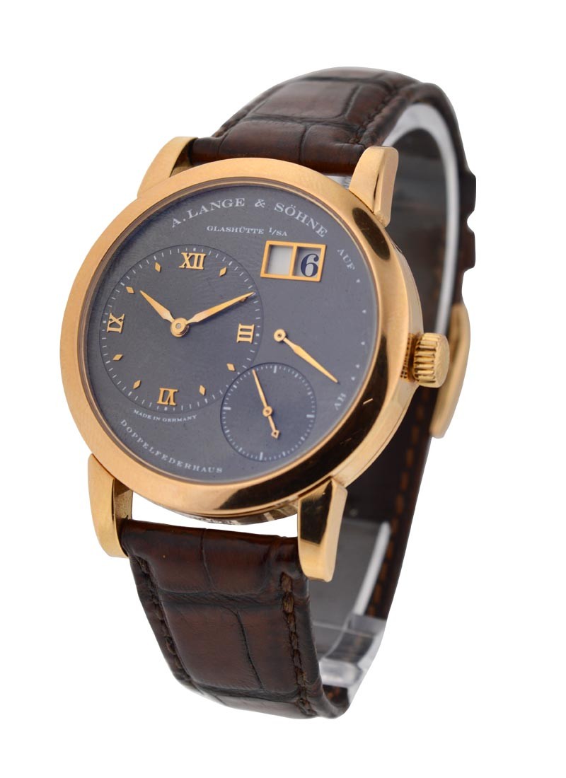 A. Lange & Sohne Lange 1 Mens Manual in Rose Gold