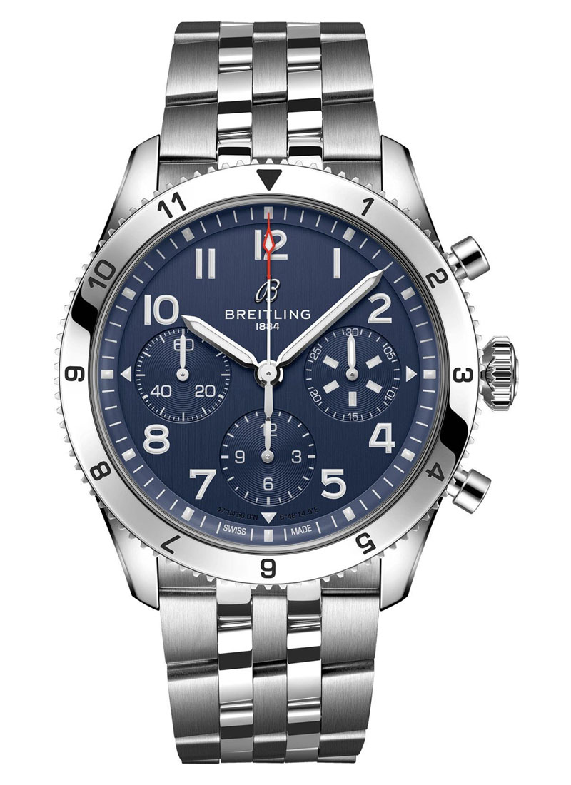 Breitling Classic AVI Chronograph 42 Tribute to Vought F4U Corsair in Steel