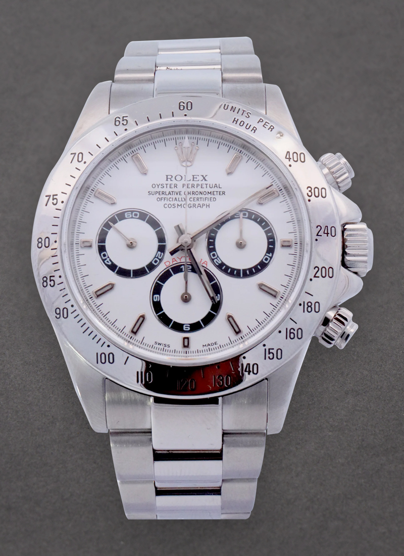 Pre-Owned Rolex Daytona Zenith Movement Ref 16520 with INVERTED 6 Dial