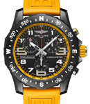 Endurance Pro in Breittlight on Yellow Rubber Strap with Black Dial