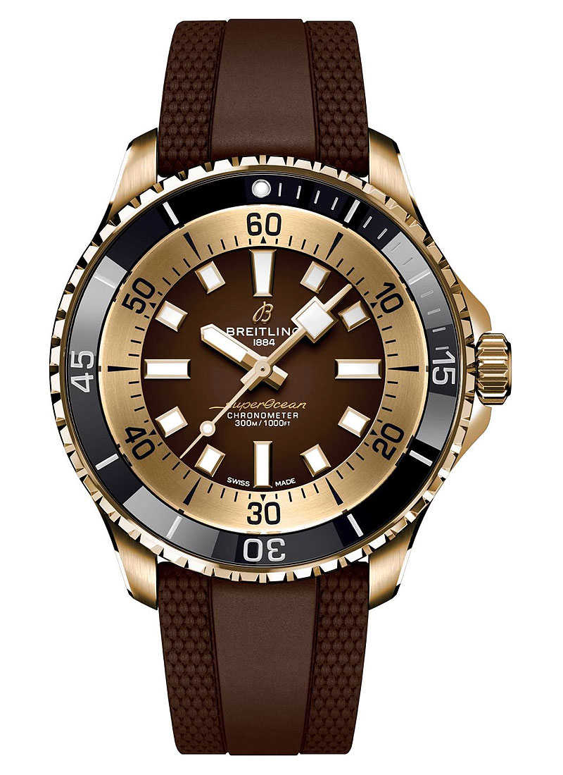 Breitling SuperOcean Automatic 44mm in Bronze with Brown Ceramic Bezel