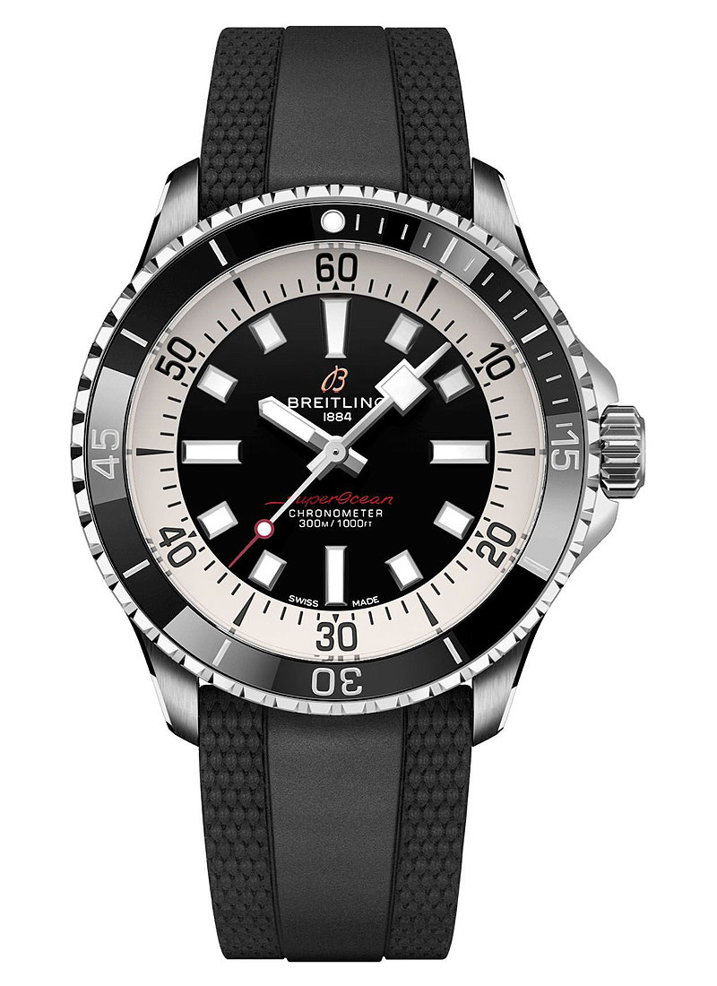 Breitling SuperOcean Automatic 42mm in Steel with Black Ceramic Bezel