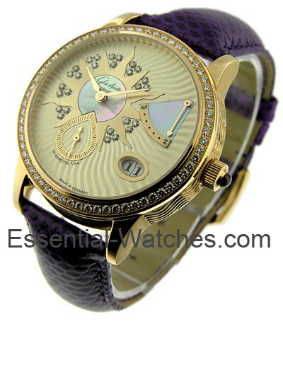 Glashutte Star Collection Sun Ray in Yellow Gold
