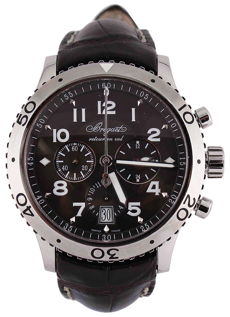 3817st x2 3zu Breguet Type XXI Transatlantique Steel Essential